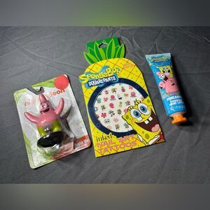 3 pc NEW SpongeBob SquarePants Bundle NWT